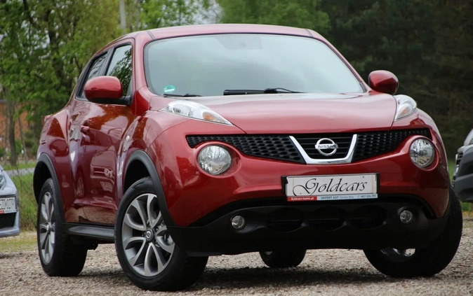 Nissan Juke cena 38900 przebieg: 166000, rok produkcji 2013 z Okonek małe 596